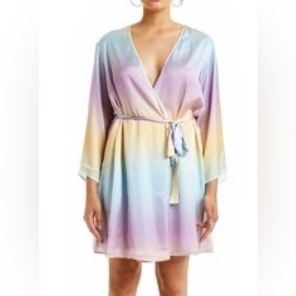 Amanda Uprichard Pastel Ombre Robe